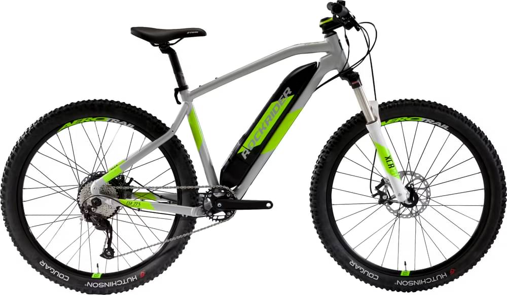 Image of ROCKRIDER 27.5 Inch Electric Mountain Bike E-ST 500